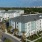 aerial view of multiple buildings